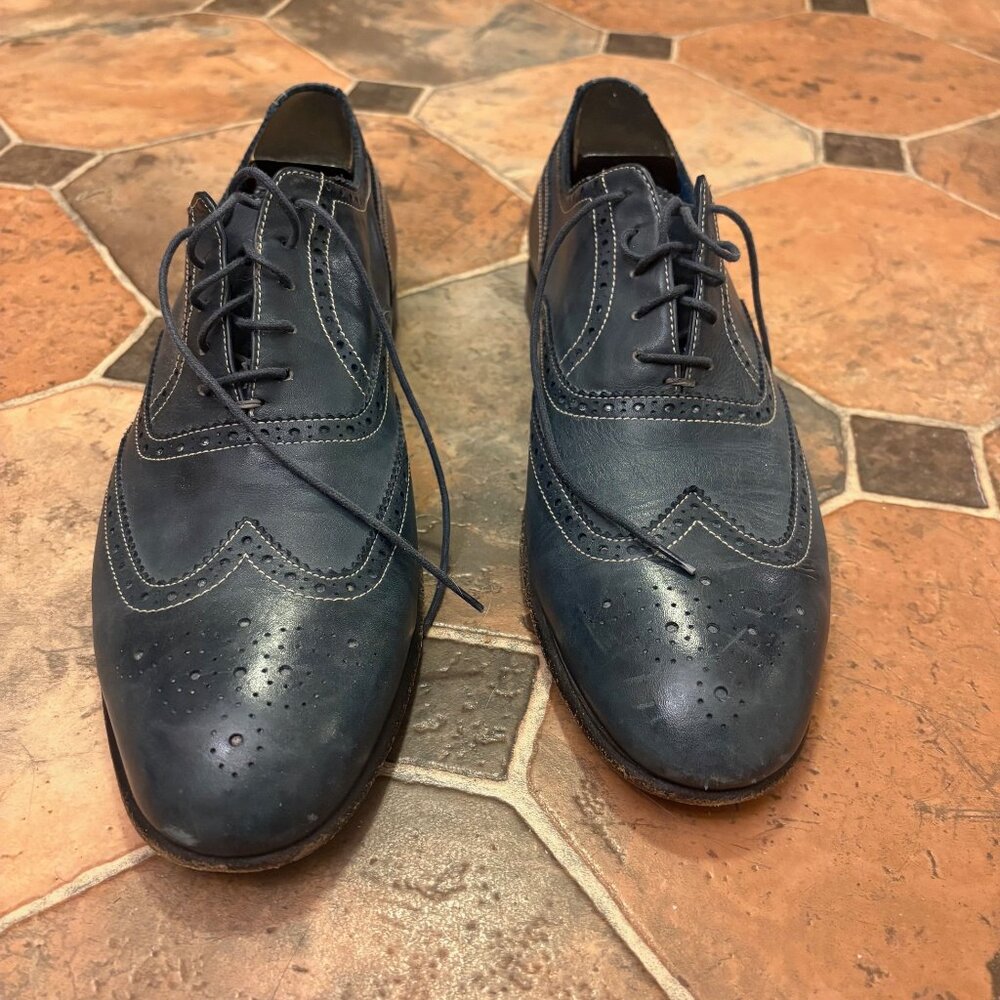 Paul Smith Italian Handmade Shoes Dark Blue